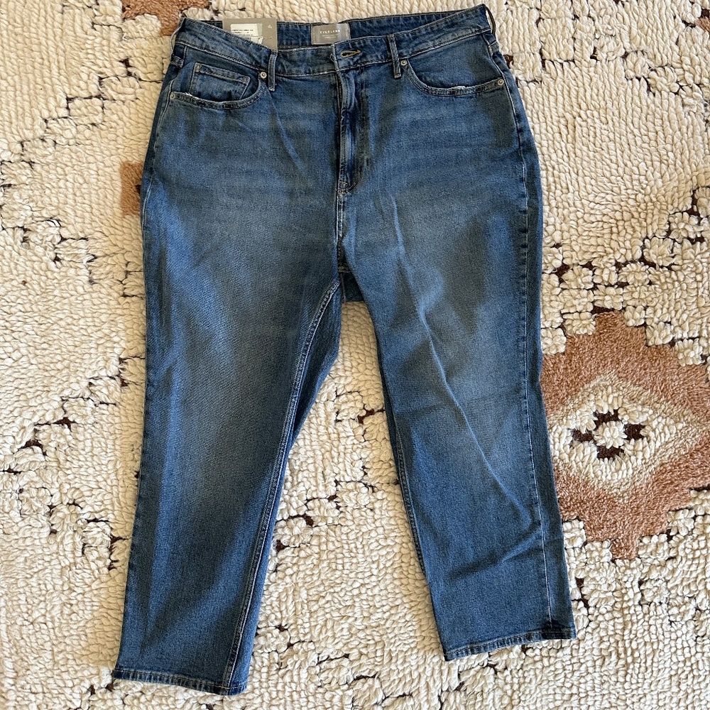 EVERLANE The Original Curvy Cheeky® Jean, 34, 26.5 inseam (NWT)